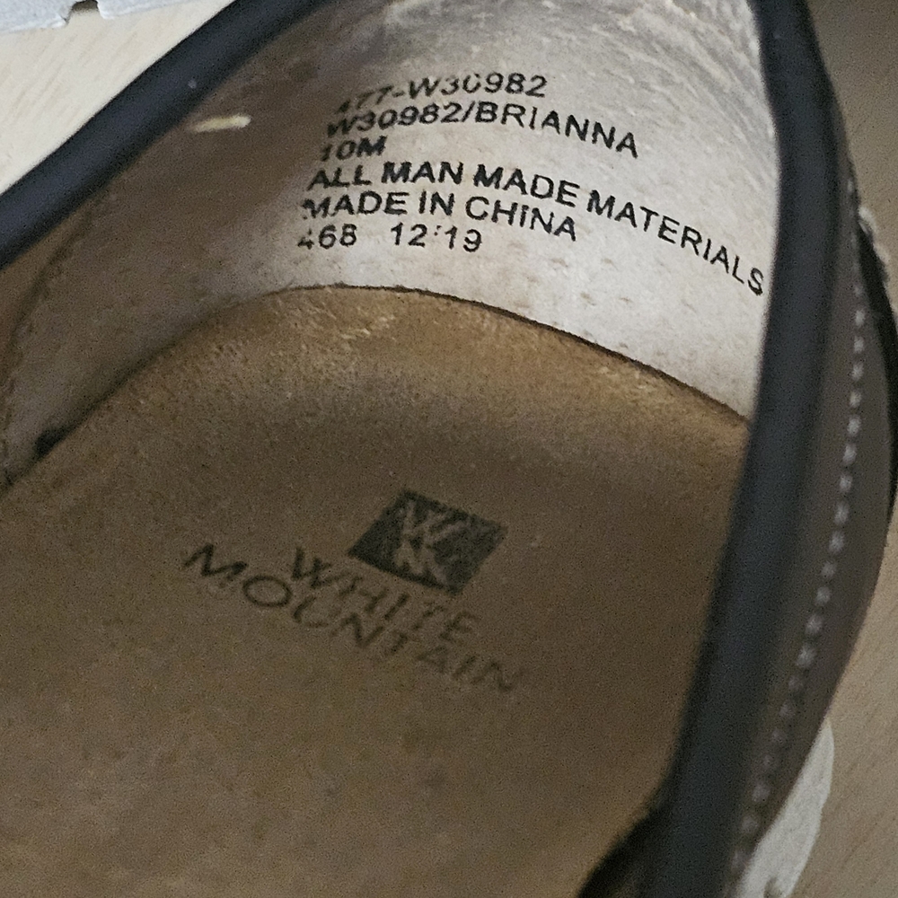 White Mountain Black Flats & loafers - Picture 6 of 9